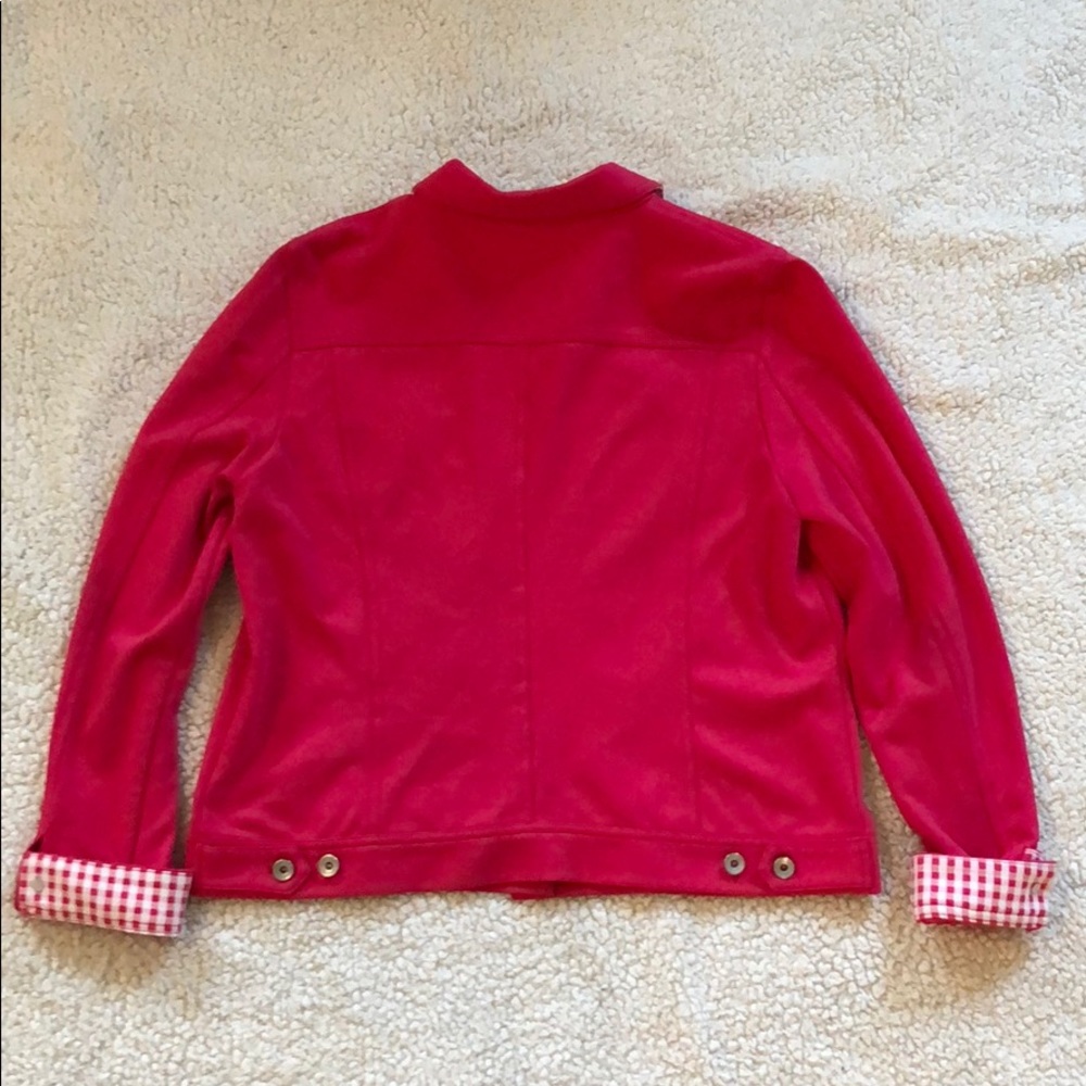 Red Checkered Jacket - Picture 8 of 16